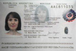 аргентинский паспорт