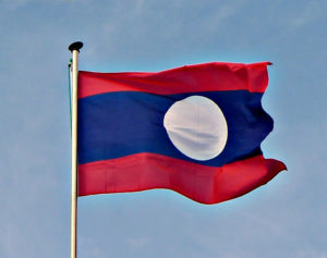 Государственный флаг Лаоса