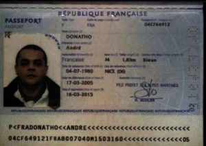Французский паспорт (образец)