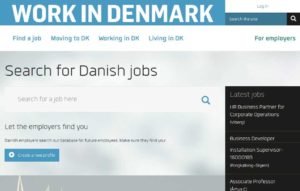 Поиск работы в Дании на сайте workindenmark.dk