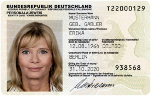 Айди-карта гражданина Германии