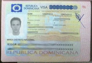 Такую визу нужно оформить перед подачей на ВНЖ в Доминикане