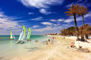 Один из пляжей Туниса