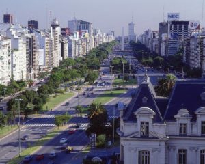 Буэнос-Айрес, столица Аргентины.