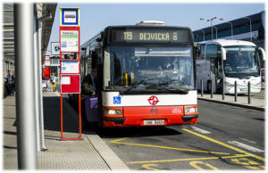 119 автобус из аэропорта Праги