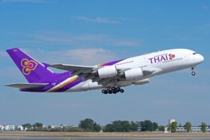 Thai Airways - наиболее популярный авиаперевозчик в данном направлении