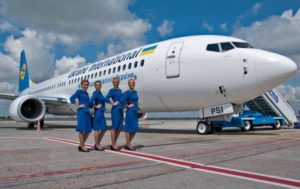UIA – украинские авиалинии. 