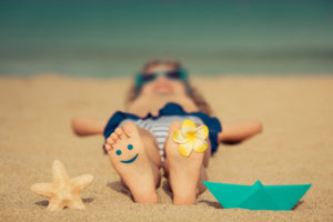 пляжный отдых с ребенком на море в России