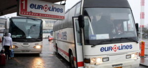 Брюссель-Париж на автобусе Eurolines.