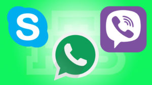 Skype, Viber и WhatsApp для путешествий