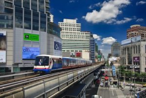 Надземное метро Бангкока (Skytrain) - путешествие в Таиланд